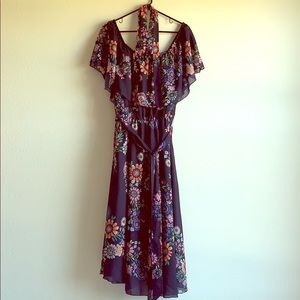 Eloquii Dresses - Eloquii Printed Off the Shoulder Midi Dress Eloquii Dresses - Eloquii Printed Off the Shoulder Midi Dress